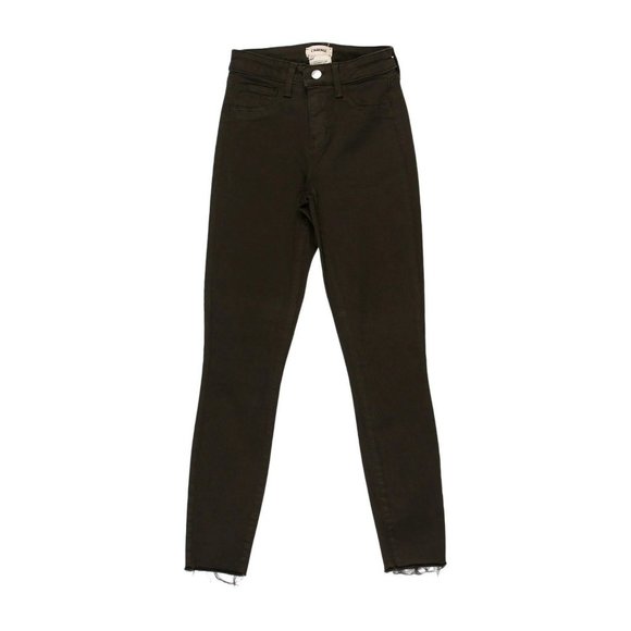 L'Agence Olive Stretch Denim Skinny Jeans High Rise Crop Jeans Sz 23-24 $345 - Picture 6 of 7